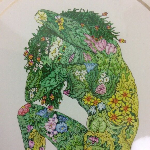 Wildflower Girl Signed & Numbered Limited Edition Print By Artist Elain - Picture 5 of 6